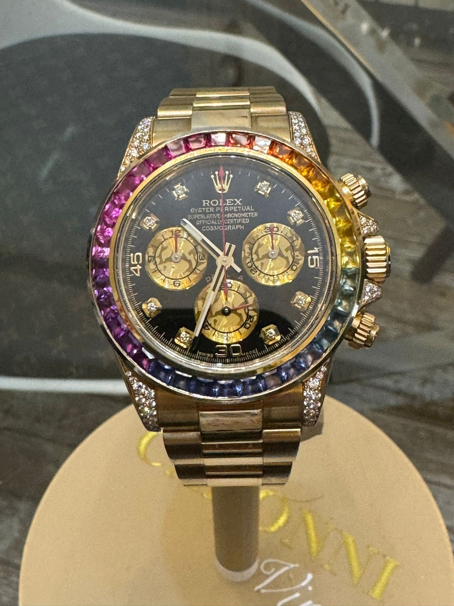 Rolex Daytona Rainbow Oro giallo